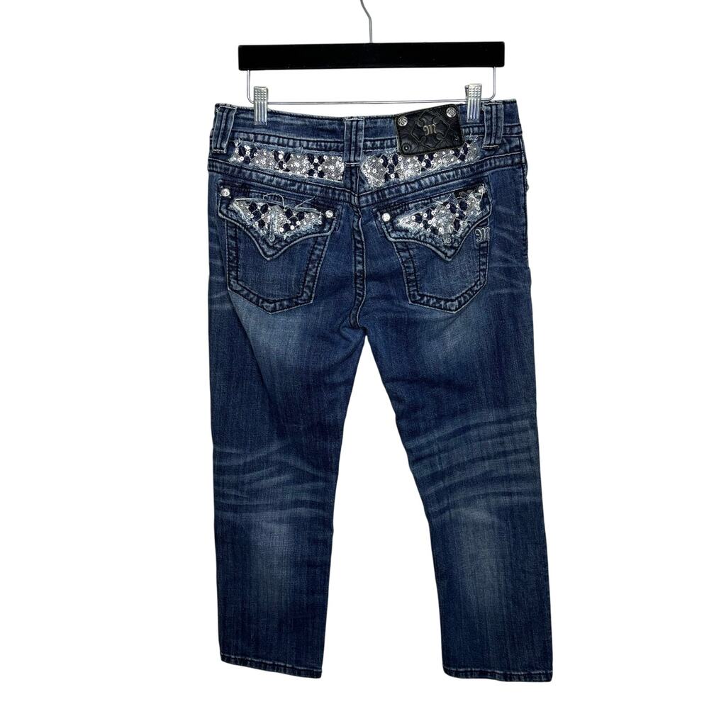 Miss Me JB6200P Boyfriend Capri Jeans Women's Size 28 - Picture 8 of 14